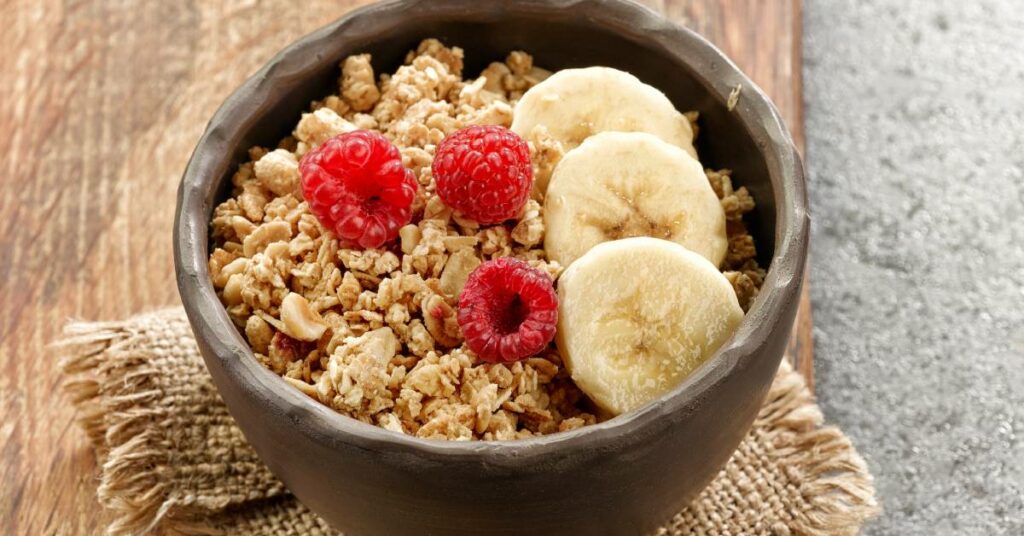 Banana + Peanut Granola Recipe