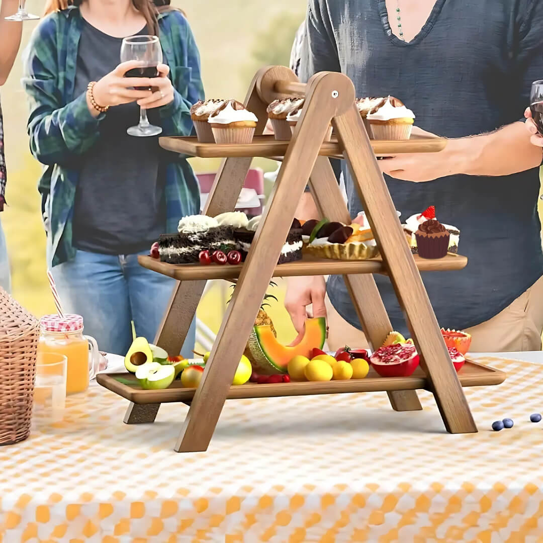 3 Tier Serving Tray for Party