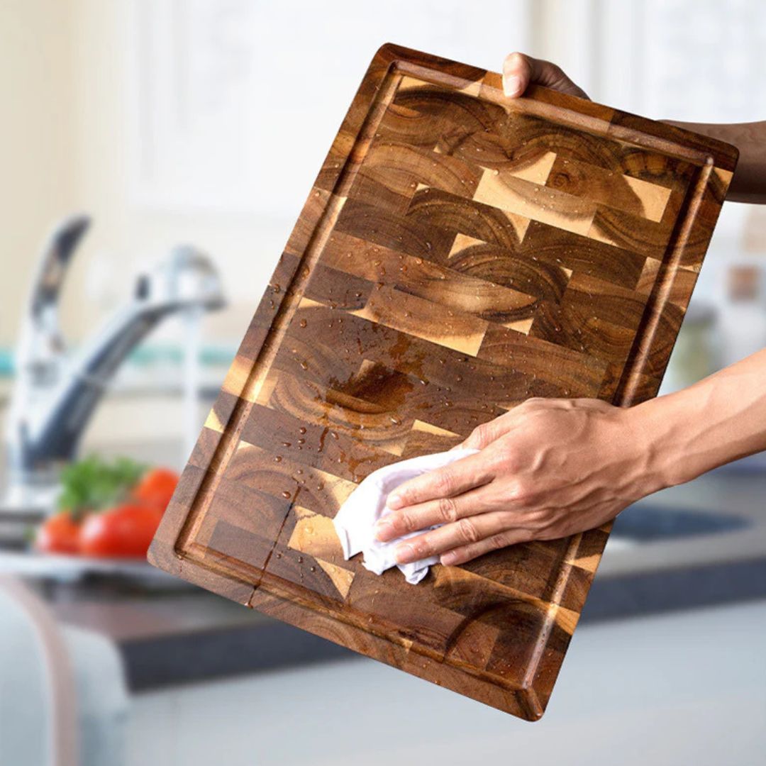 Acacia Wood Cutting Board - Premium Damp-Proof Chopping Board for Long-Lasting Kitchen Use