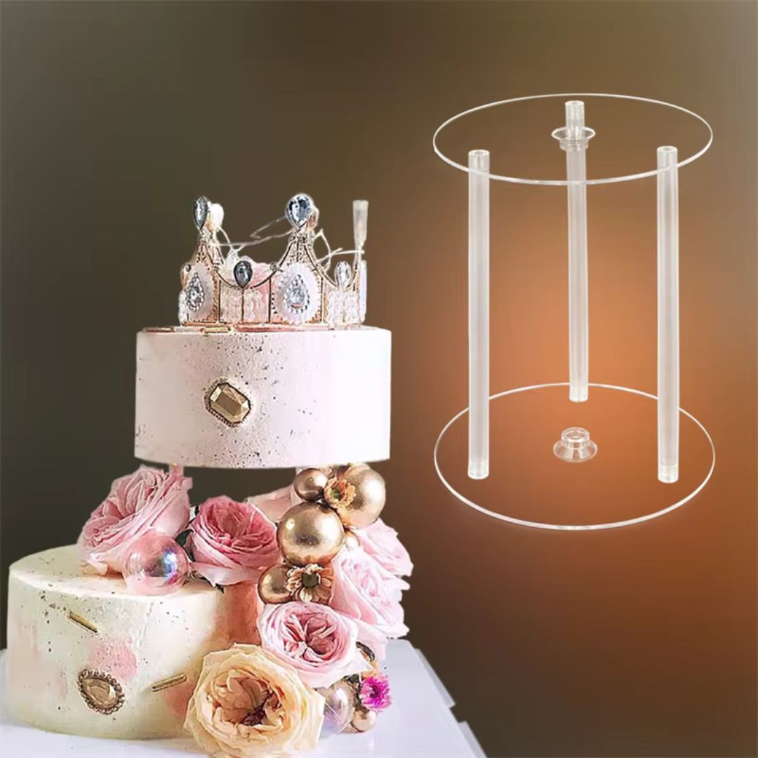 Cake Dowels and Separator - Pillars & Multi-Tier Support for Weddings and Occasions