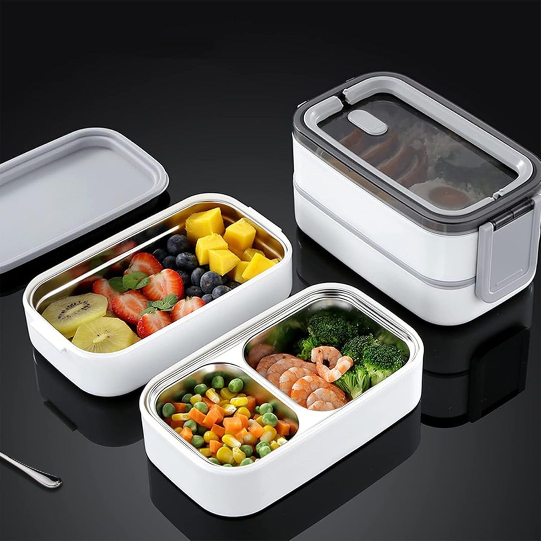 Bento Lunch Box - Stainless Steel Lunch Container Box for Food Storage