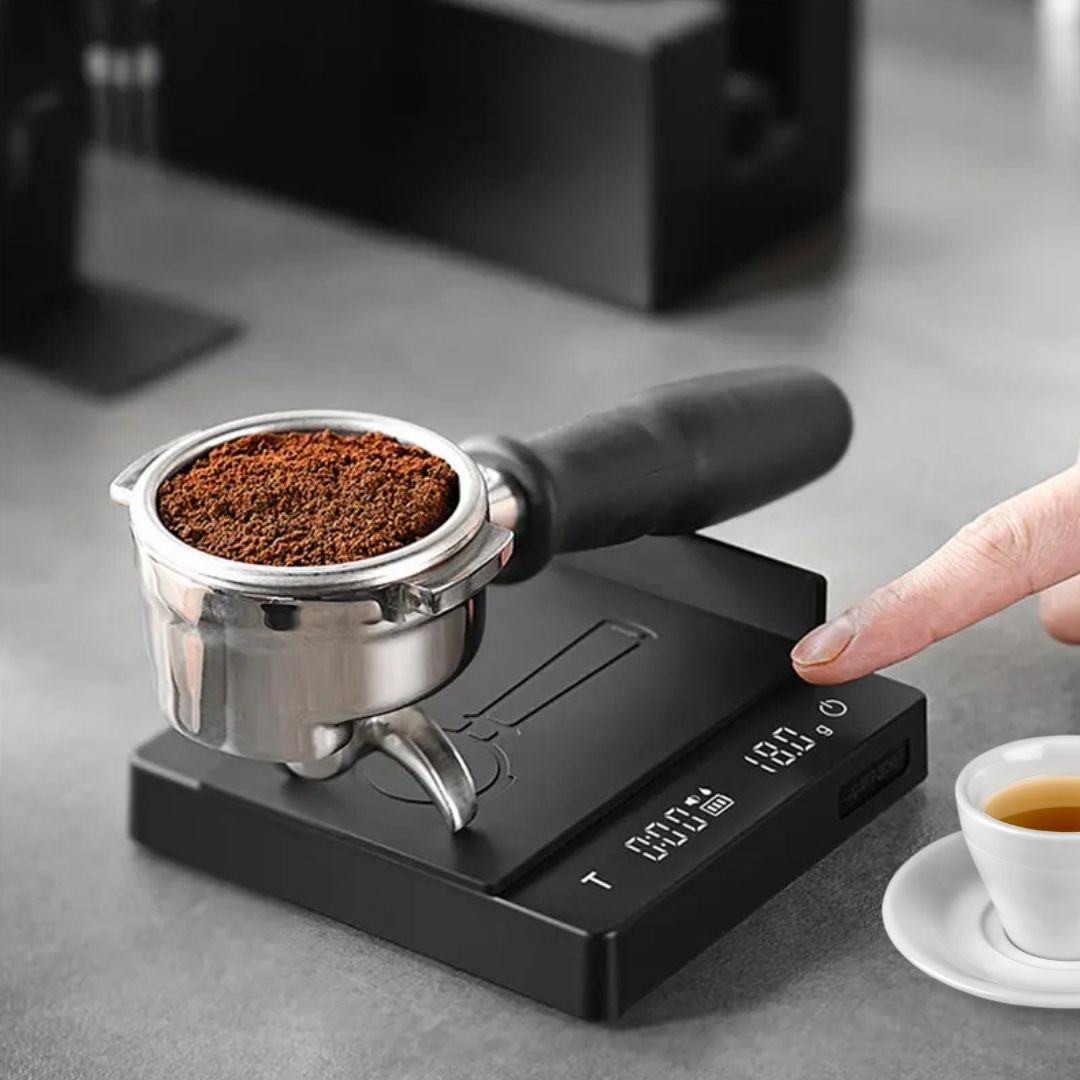 Coffee Scale - Best Digital Weighing Machine with Timer for Espresso and Coffee Measuring