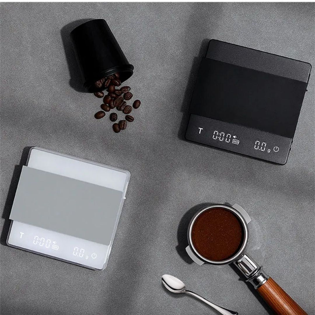 Coffee Scale - Best Digital Weighing Machine with Timer for Espresso and Coffee Measuring