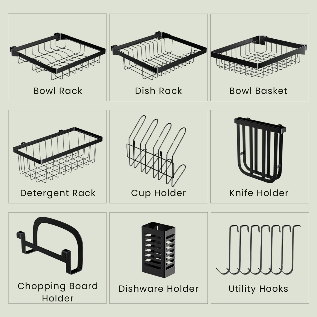 Key features of a dish drying rack