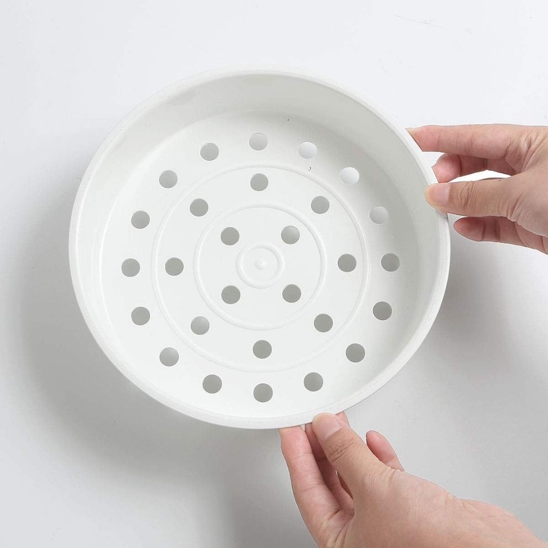 Drain Basket - Multi Use Food Strainer for Rice Cooker and Steam Pot