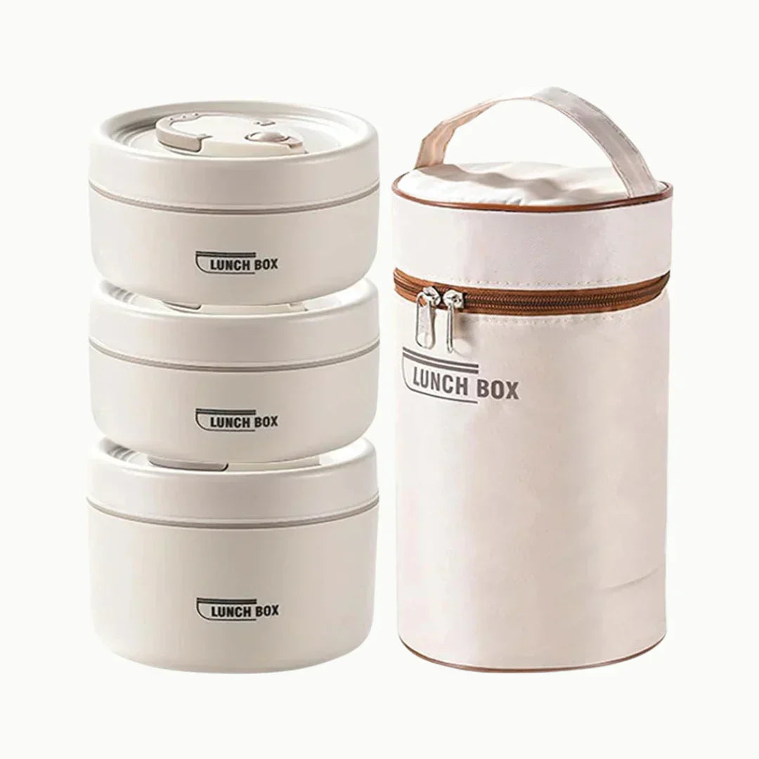 Insulated Lunch Container beige