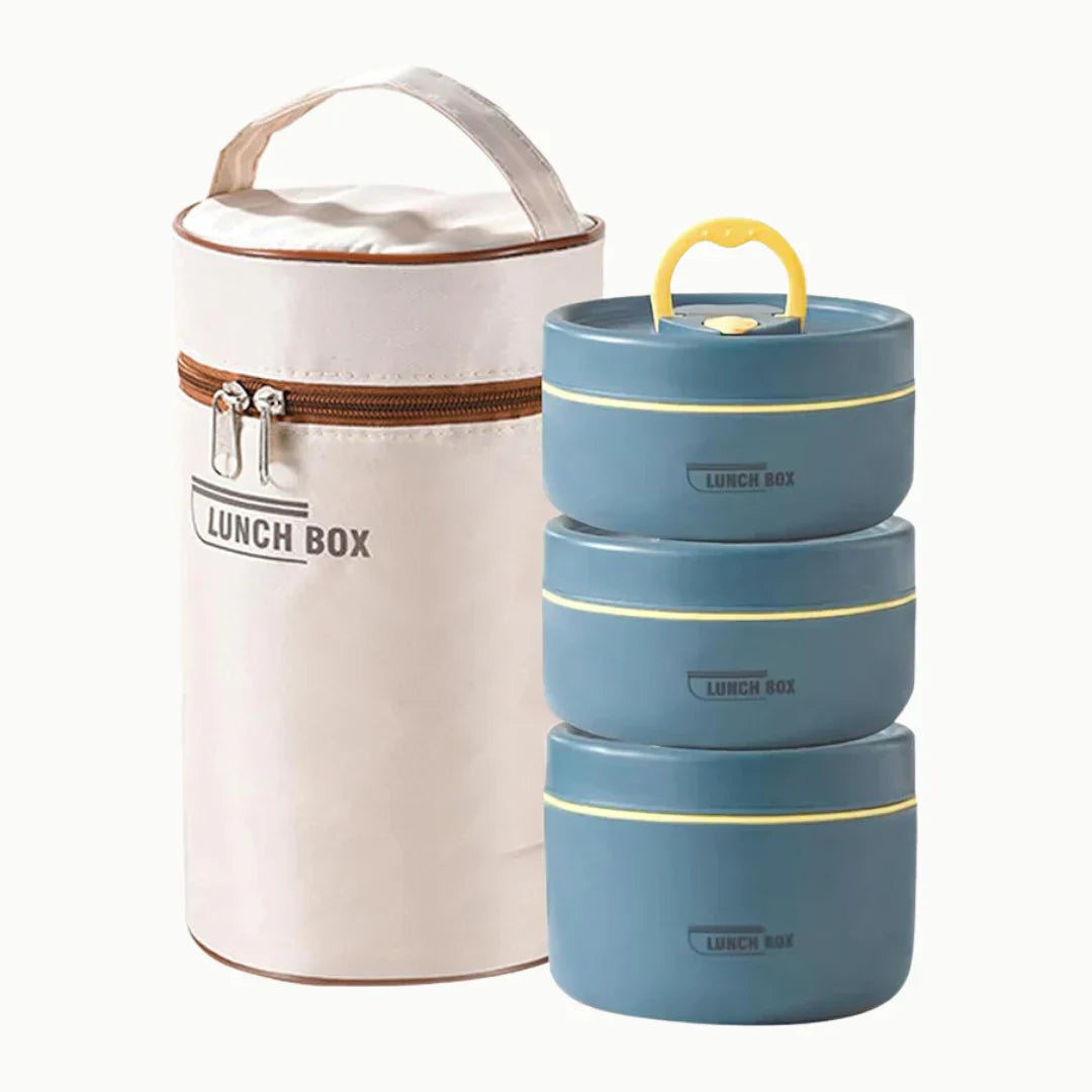 Insulated Lunch Container blue