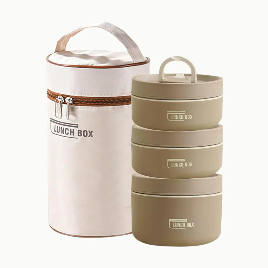 Insulated Lunch Container brown