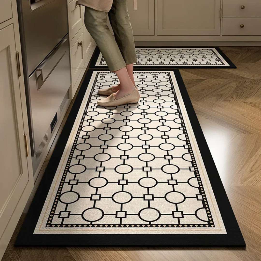 Kitchen Carpet Sets - Washable Non-Slip Anti-Fatigue Mats for Safe Floors and Comfort