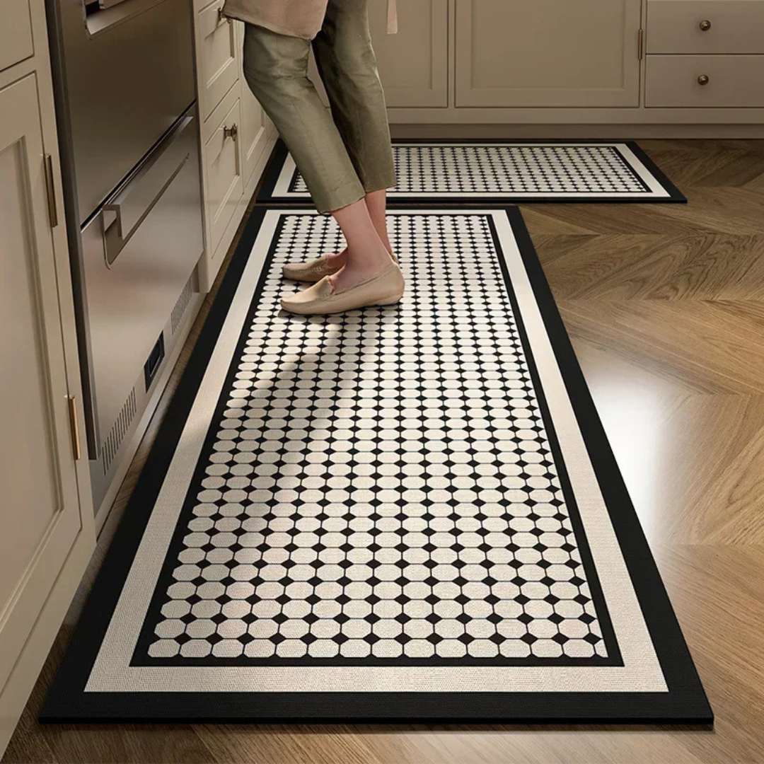 Kitchen Carpet Sets - Washable Non-Slip Anti-Fatigue Mats for Safe Floors and Comfort