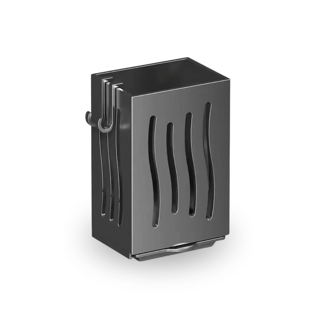 Kitchen Utensil Holder – Multifunctional Caddy with Compartments and Drainage for Countertop