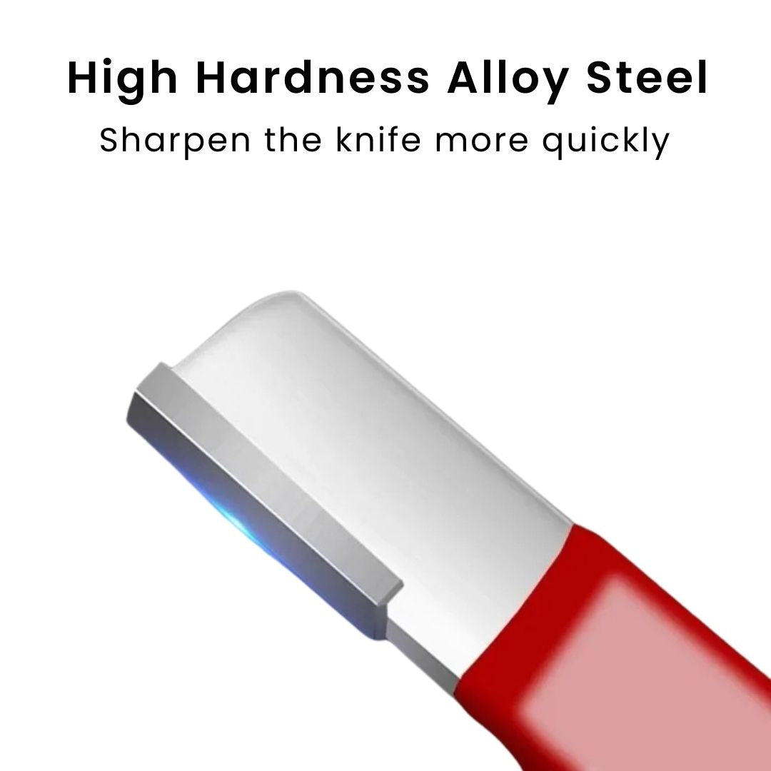 Knife Sharpener - Professional Kitchen Sharpening Tool for All Blades, Garden Shears & Hand Tools