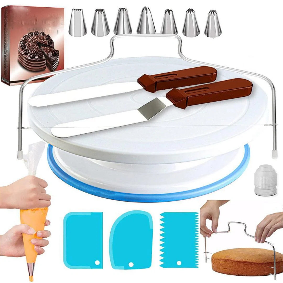 Multi-layer cake leveler included