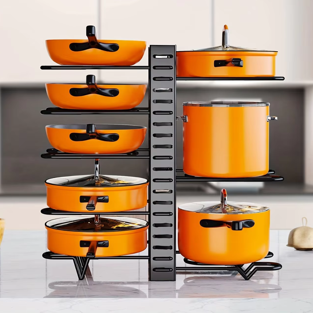 pots and pans organizer