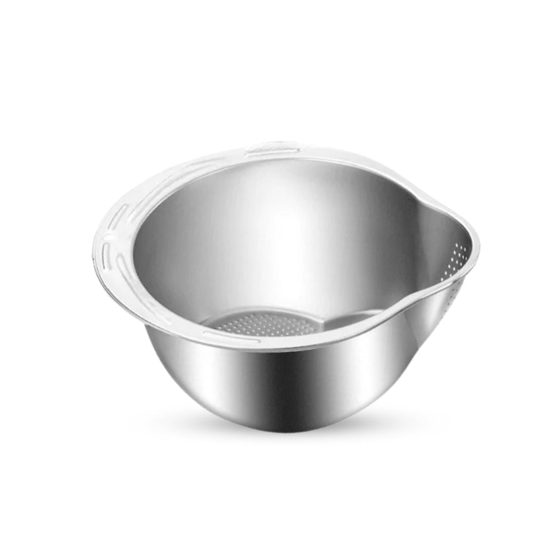 Rice Washer -  Kitchen Strainer Bowl for Vegetables, Fruits, & Rice