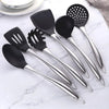 Stainless Steel Cooking Utensils Set & Kitchen Tools for Nonstick Cookware