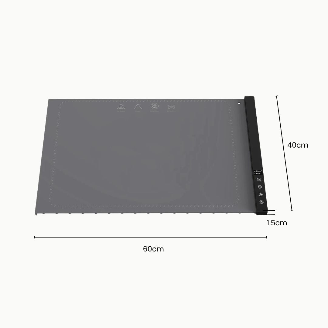 Warming Tray - Electric Food Warming Tray for Buffet, Catering, Hot Dog and Parties with Adjustable Temperature Control