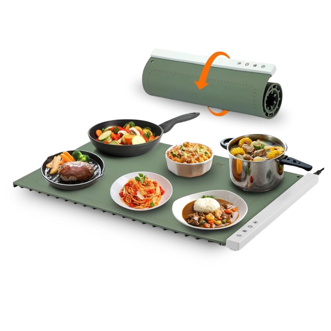 Warming Tray - Electric Food Warming Tray for Buffet, Catering, Hot Dog and Parties with Adjustable Temperature Control