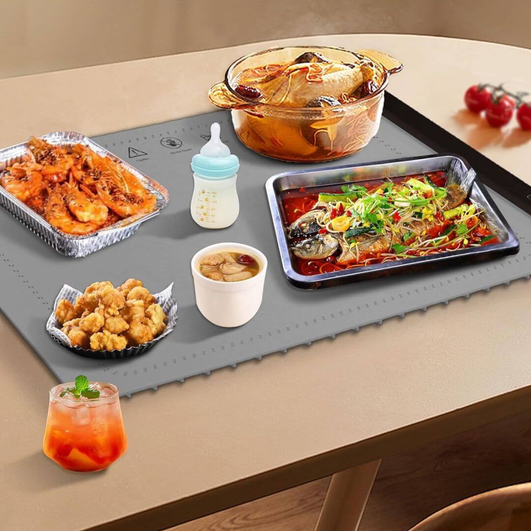 Warming Tray - Electric Food Warming Tray for Buffet, Catering, Hot Dog and Parties with Adjustable Temperature Control