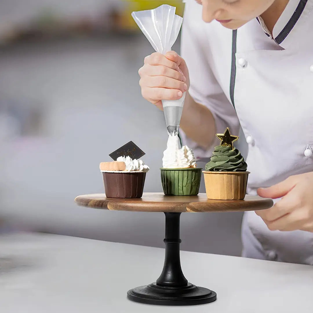 Wooden cake stand​ for cup cakes