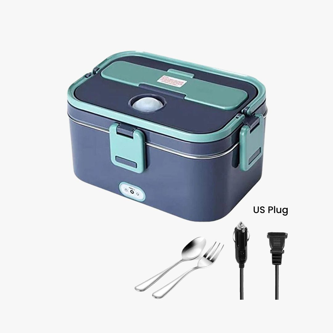 Adult Lunch Box - Stainless Steel Electric Heating Insulated for Men & Women