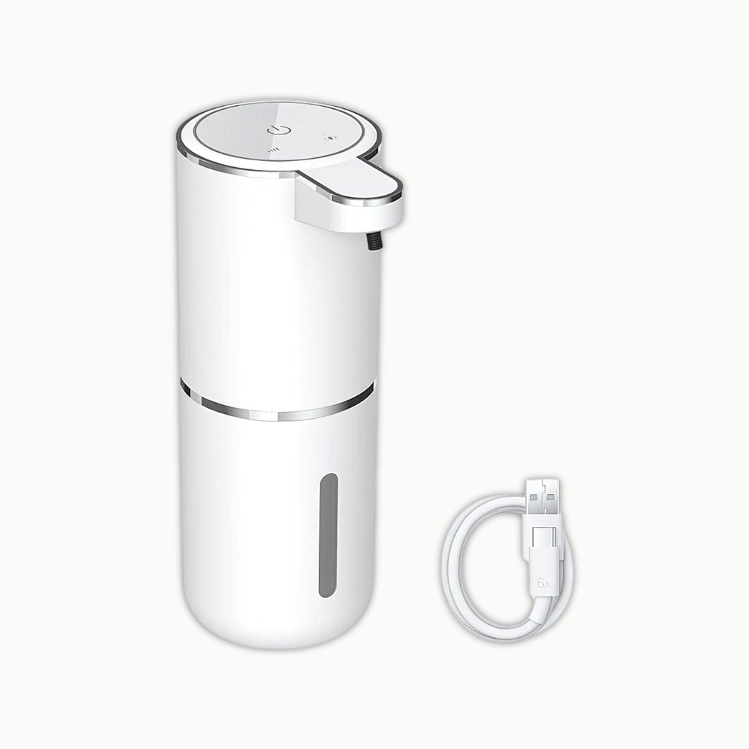 automatic soap dispenser white