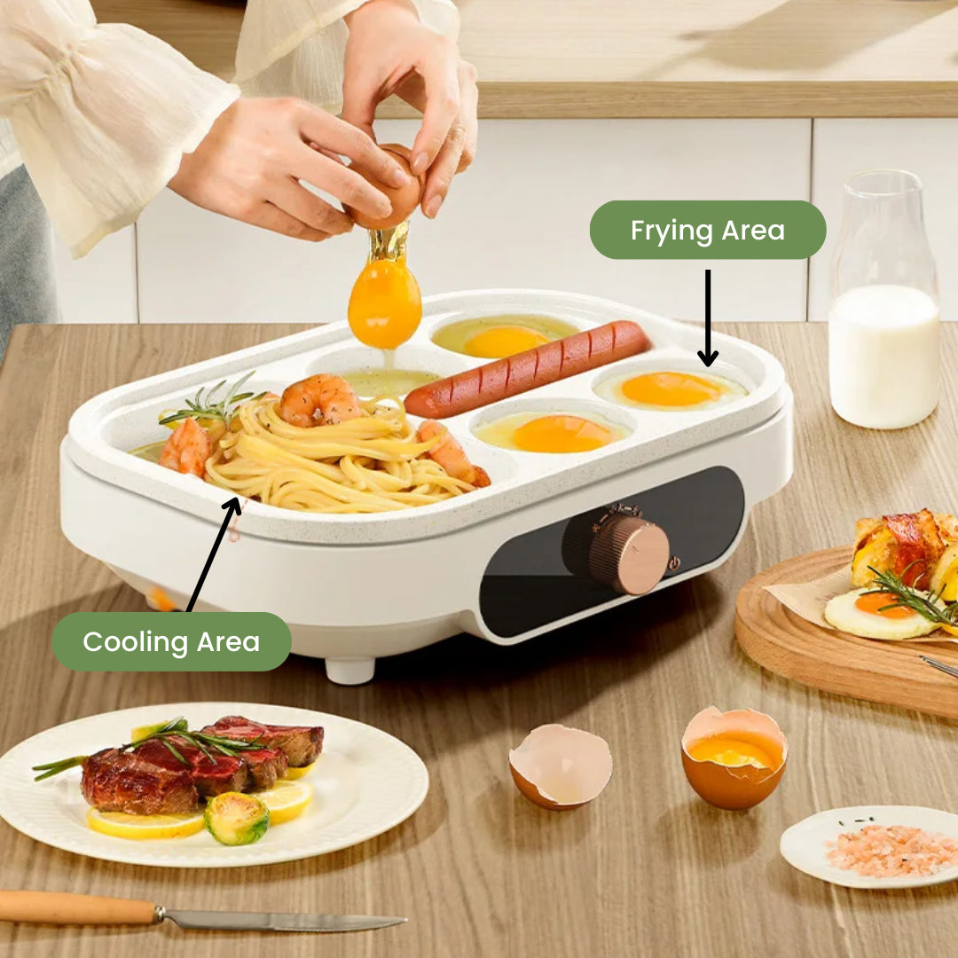 breakfast maker for frying & cooking