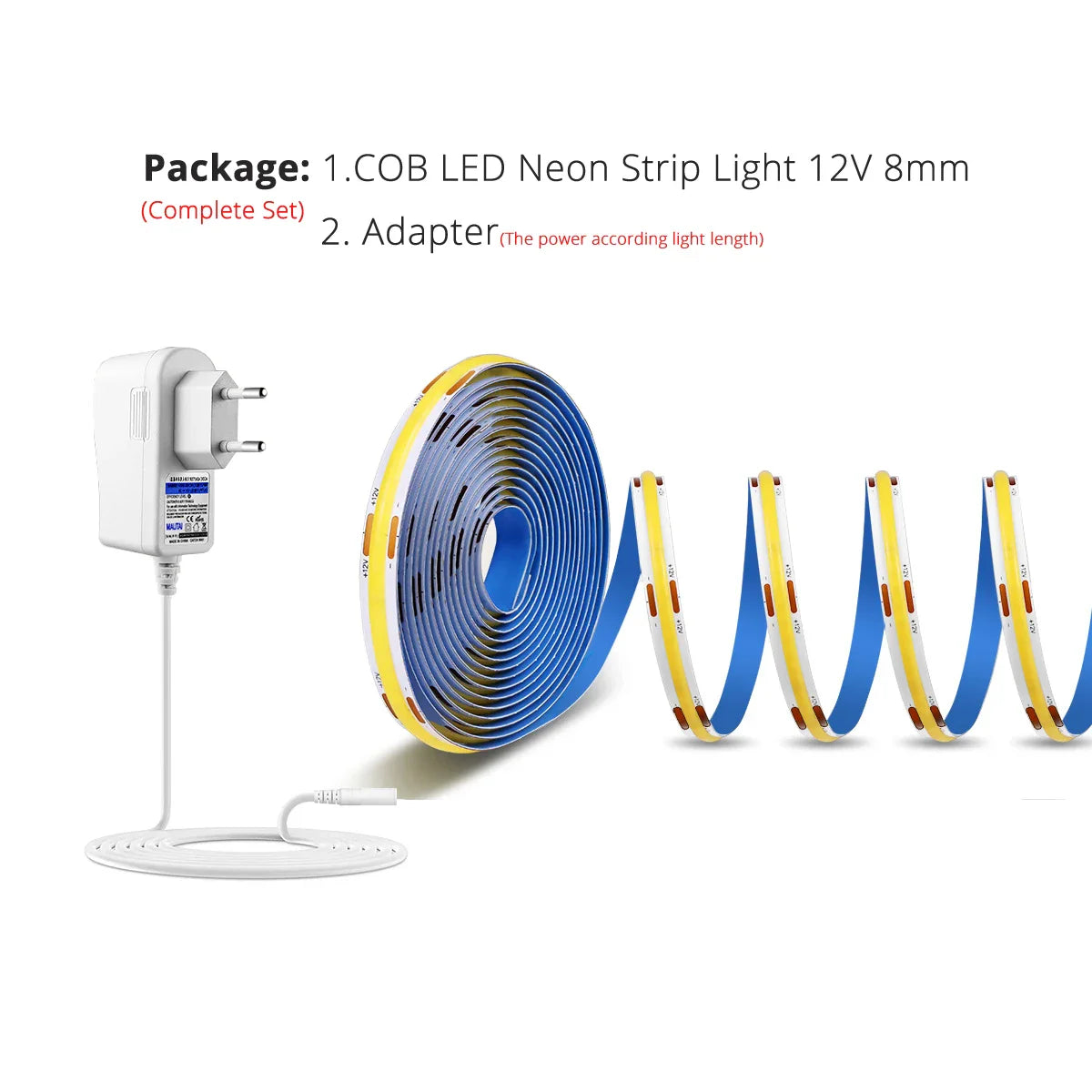 cob led strip adapter