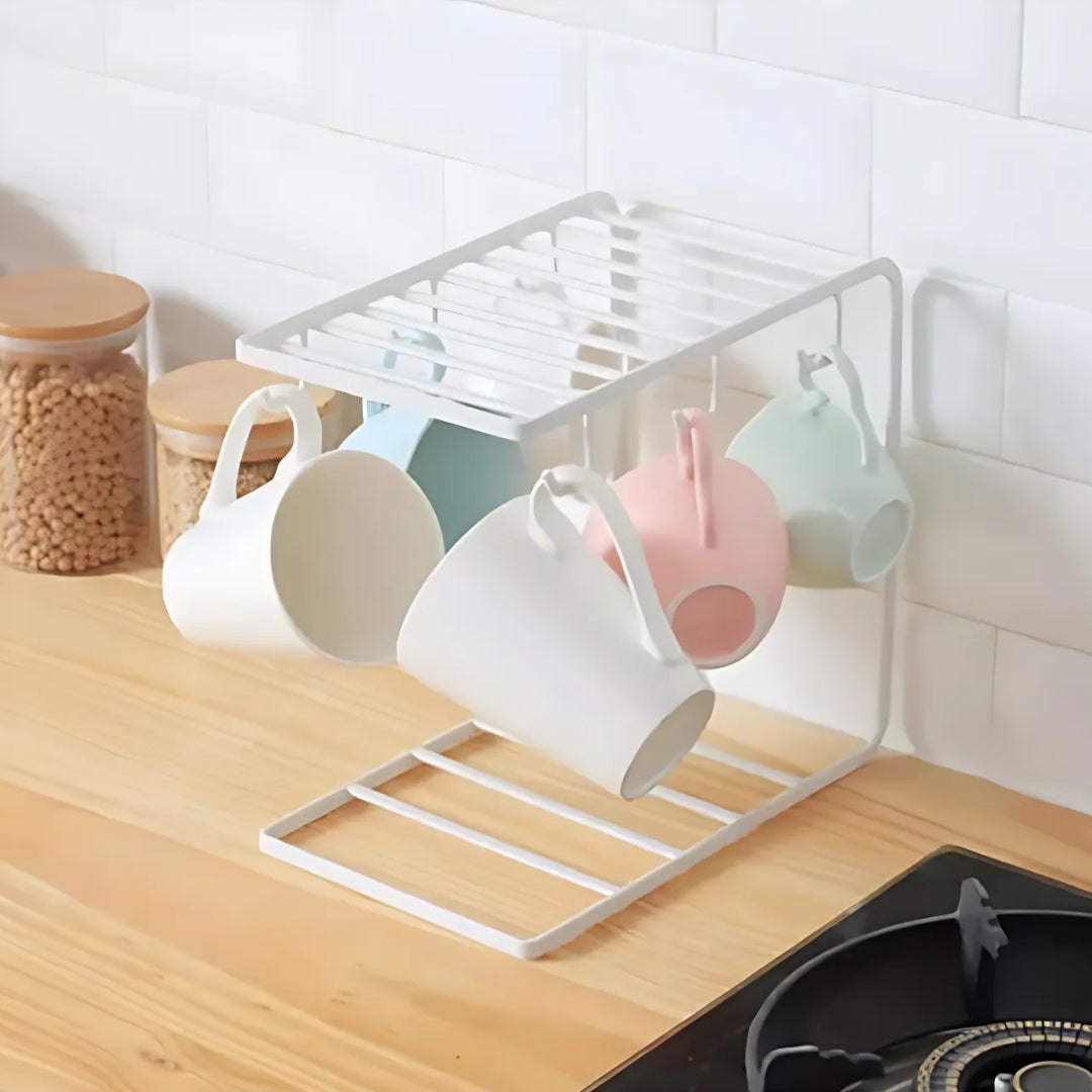 coffee mug holder drying coffee mugs