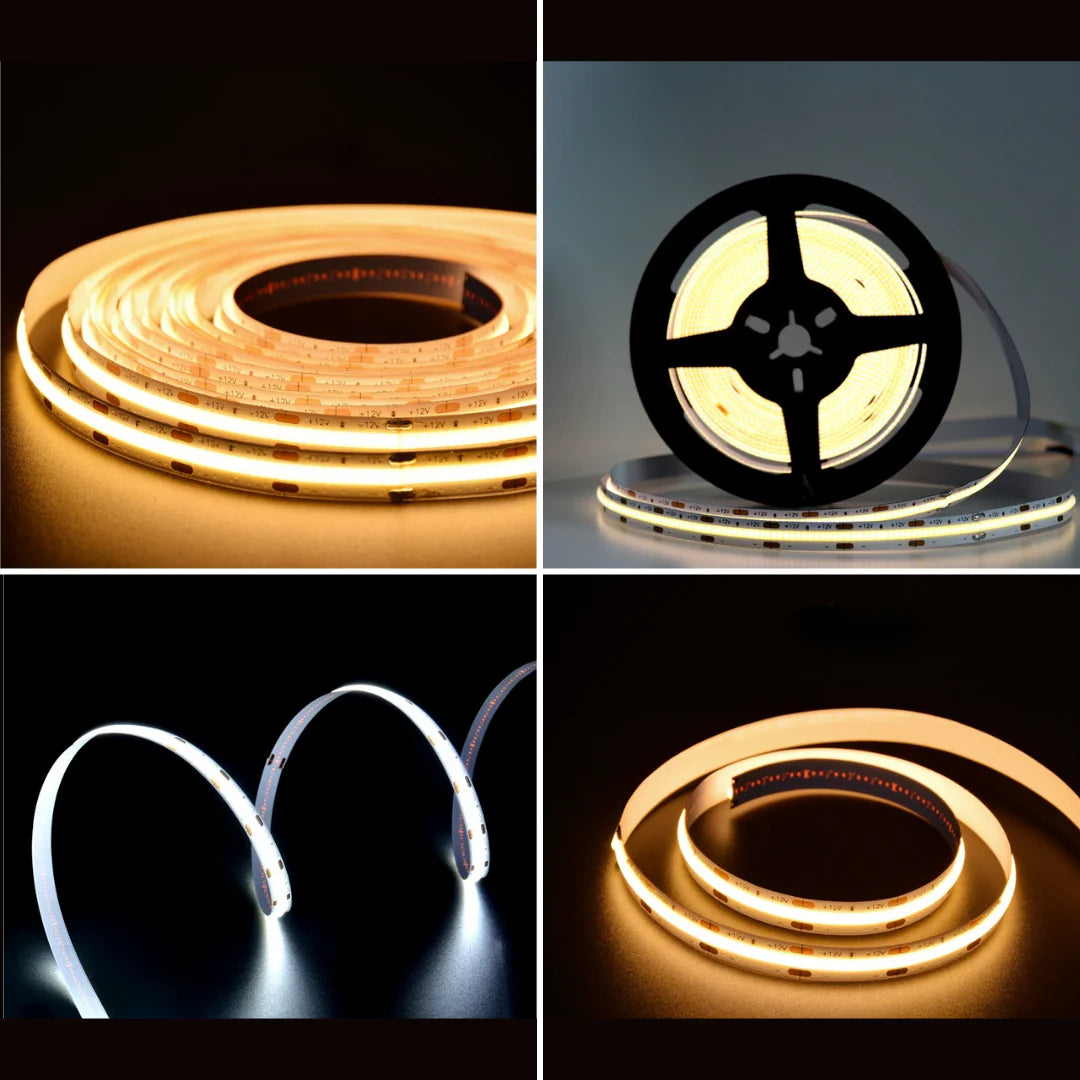 different cob led strip