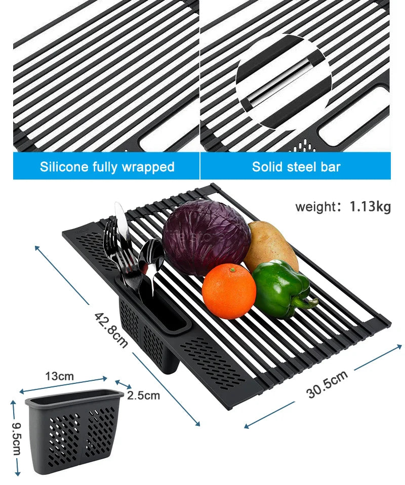 dish drying rack C Black