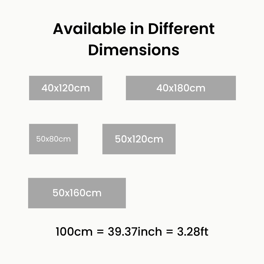 floral kitchen mat dimensions