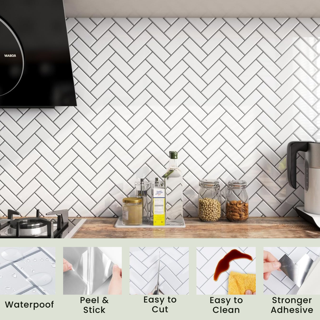 Herringbone Wallpaper – Easy to Use