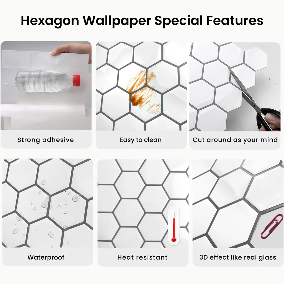 hexagon wallpaper special features