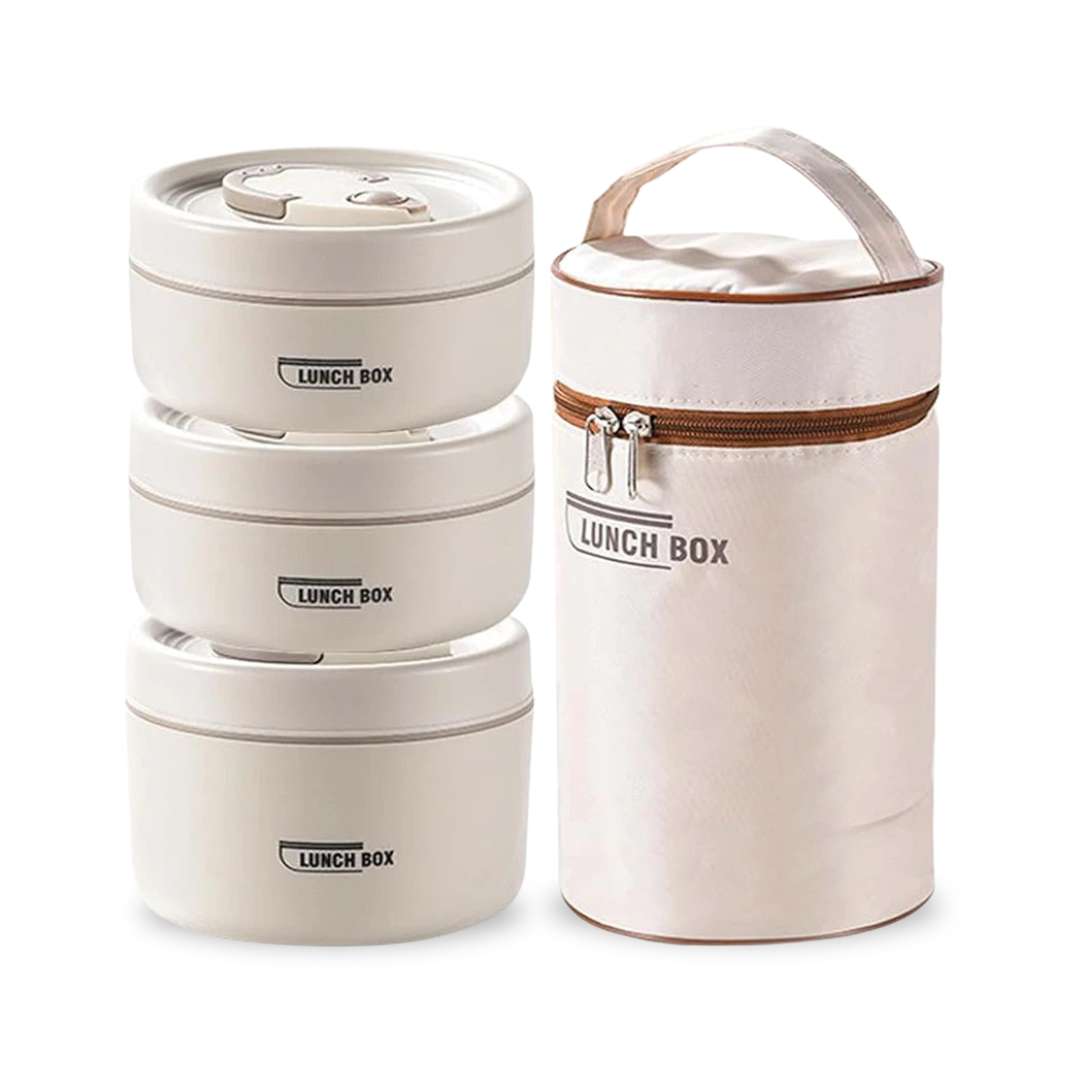 Insulated Lunch Container - Leak Proof Thermal Food Container for Work or School