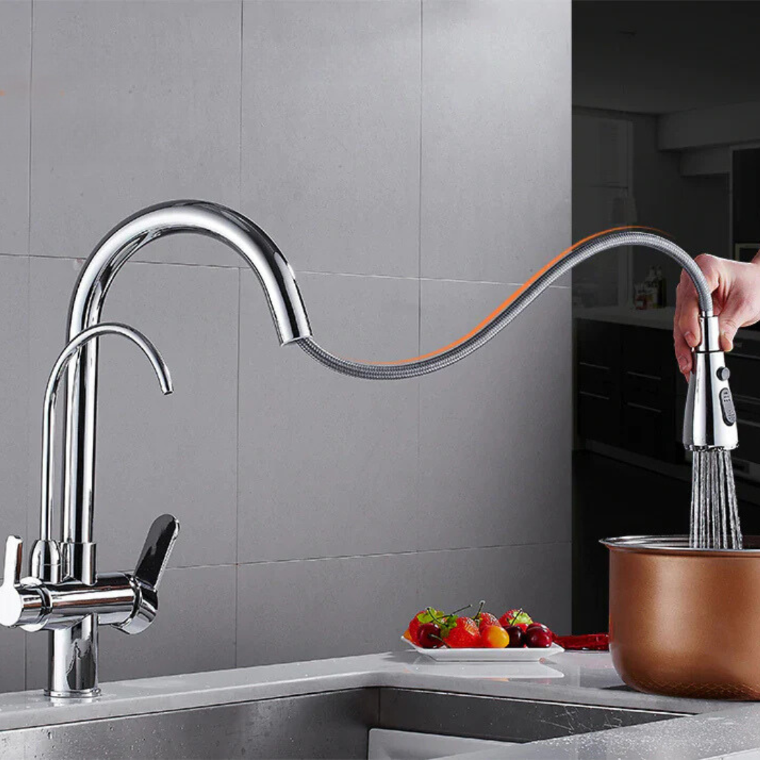 Kitchen Sink Faucets - Full Range Access