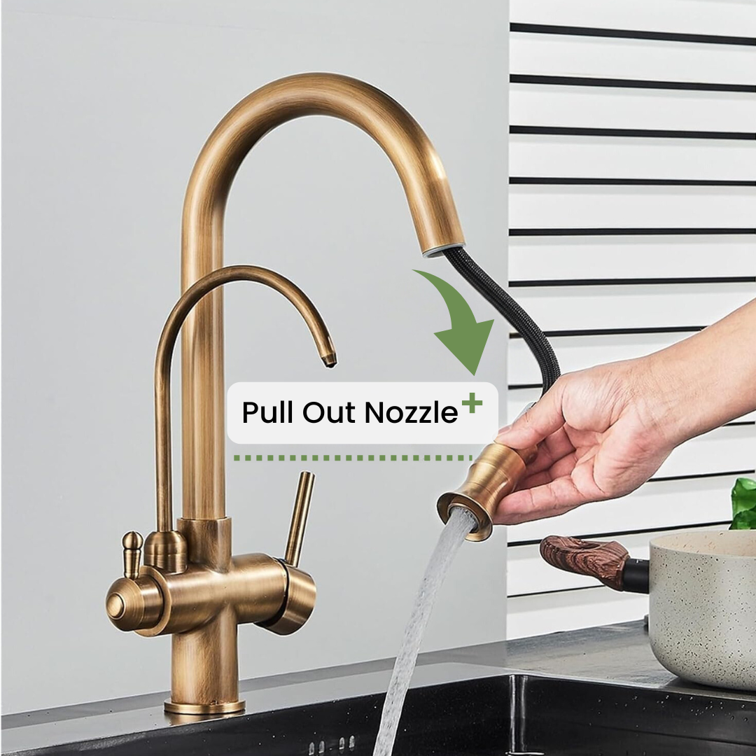 Kitchen Sink Faucets - Pull Out Nozzle