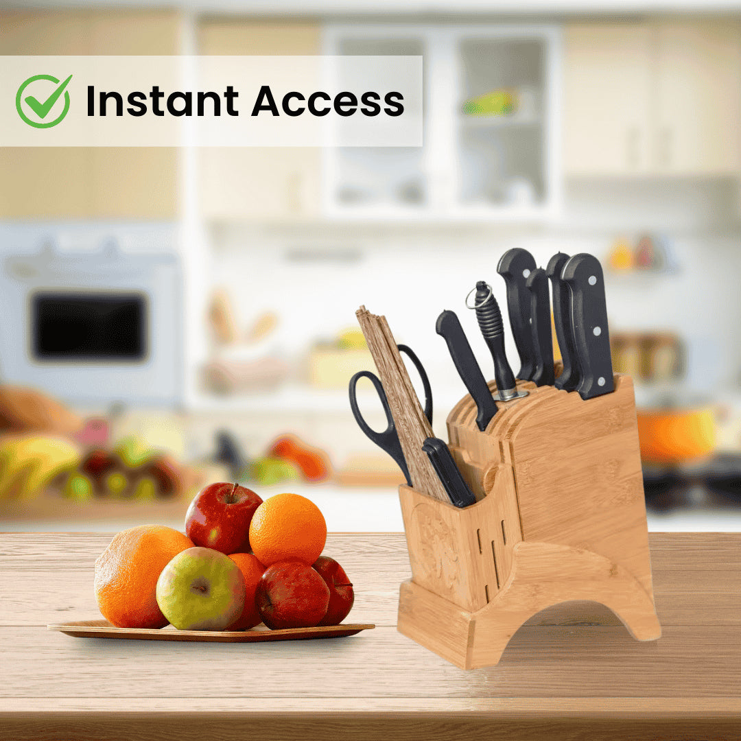 knife holder for instant access