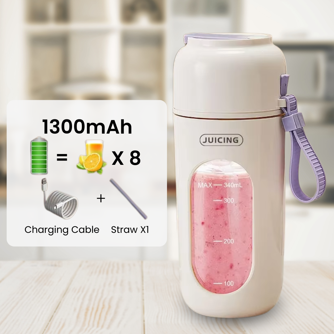 Portable Juicer - Purple Color 1300mAh