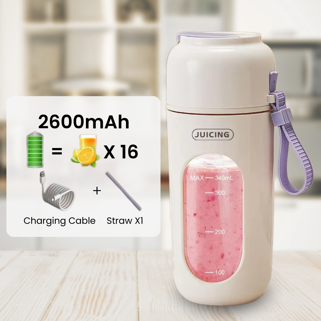 Portable Juicer - Purple Color 2600mAh