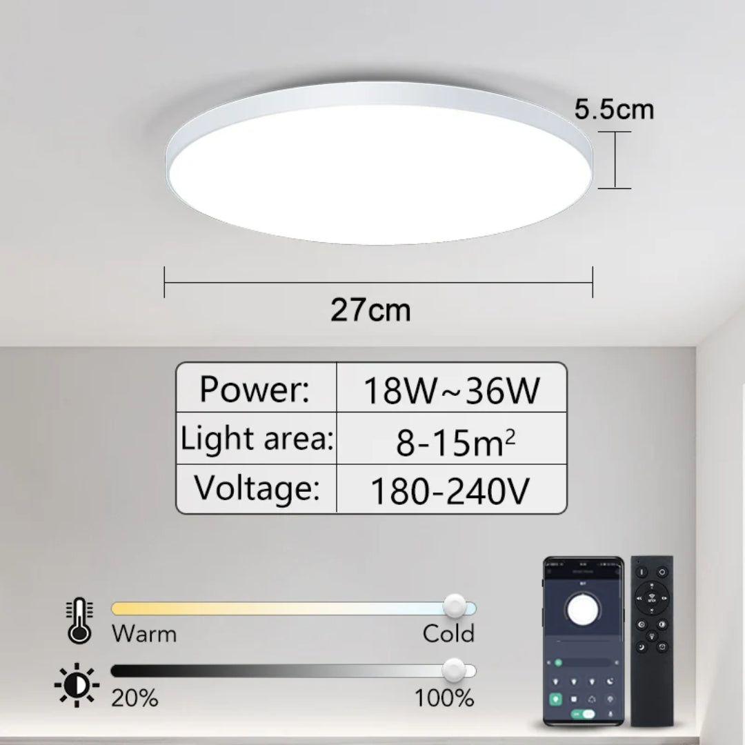 remote control ceiling lights white_36W