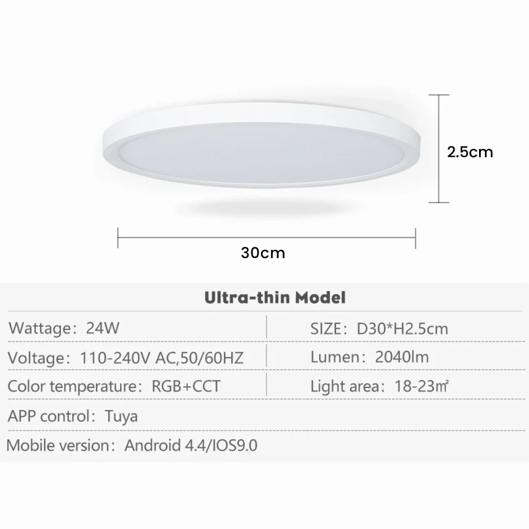 rgb ceiling lights size-1