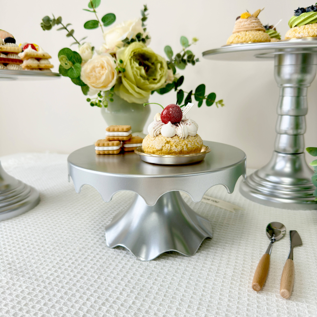 Silver Cake Stands