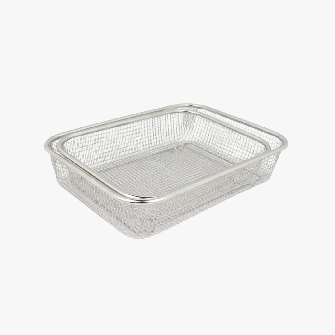 Sink Colander - Fine Mesh Drain Basket for Fruit & Vegetable Washing