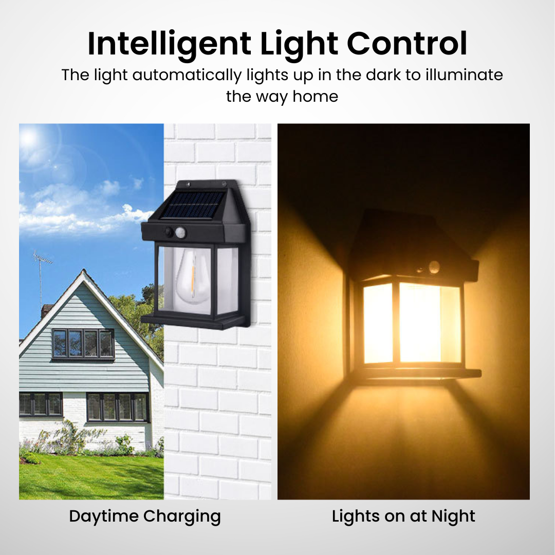 Solar Porch Light - Automatically Control