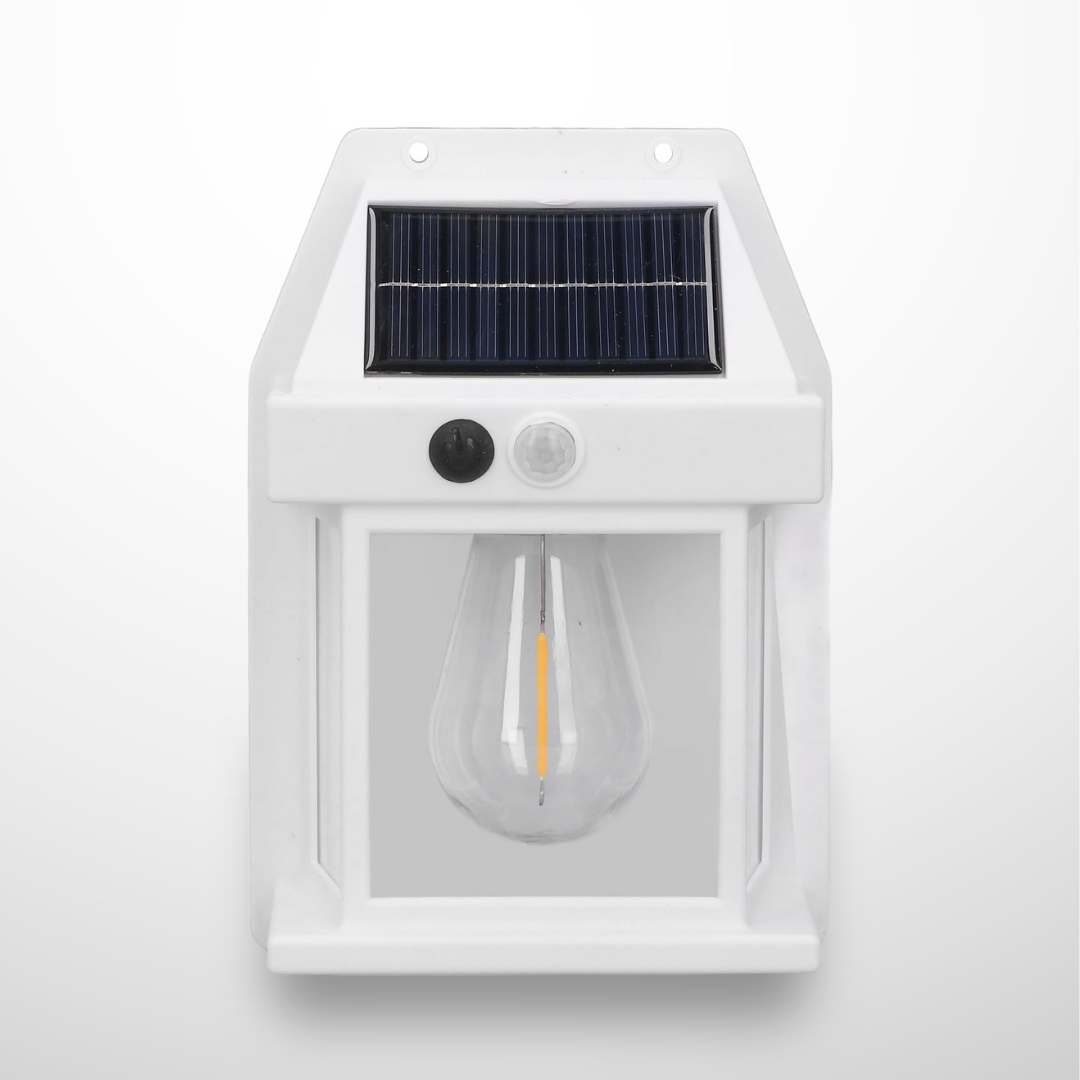 Solar Porch Light - White Warm