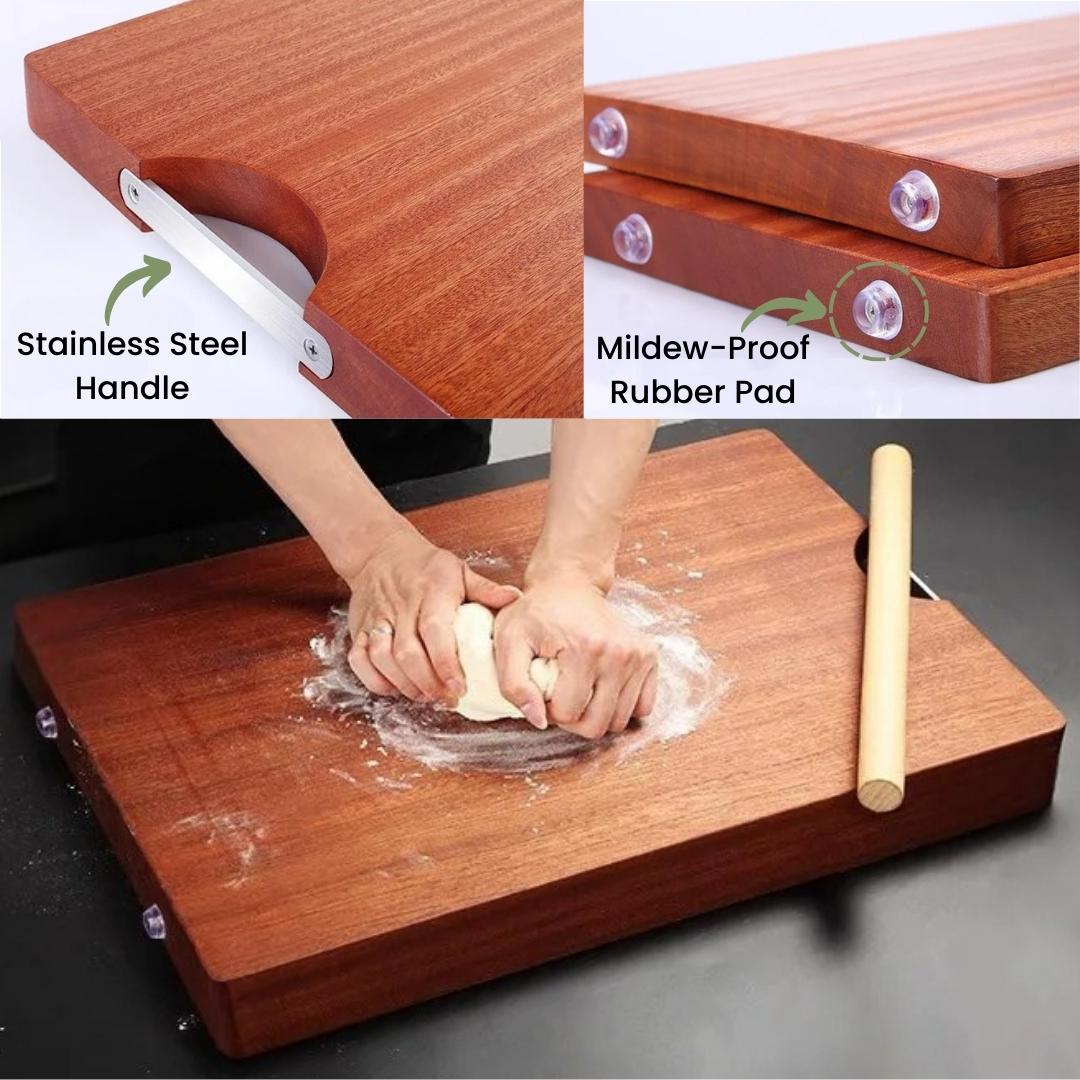 Solid Wood Cutting Board – Durable and Multipurpose Acacia Chopping Board for Kitchen