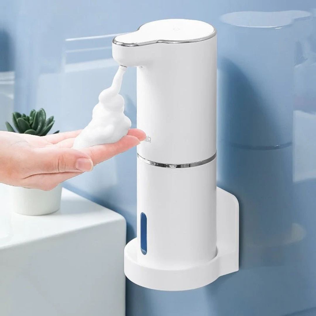 Automatic Soap Dispenser – 380ml USB Charging, Waterproof Touchless Foam Soap Dispenser for Kitchen and Commercial Use