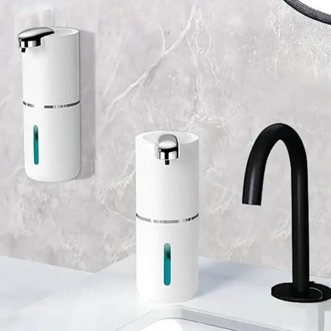 Automatic Soap Dispenser – 380ml USB Charging, Waterproof Touchless Foam Soap Dispenser for Kitchen and Commercial Use