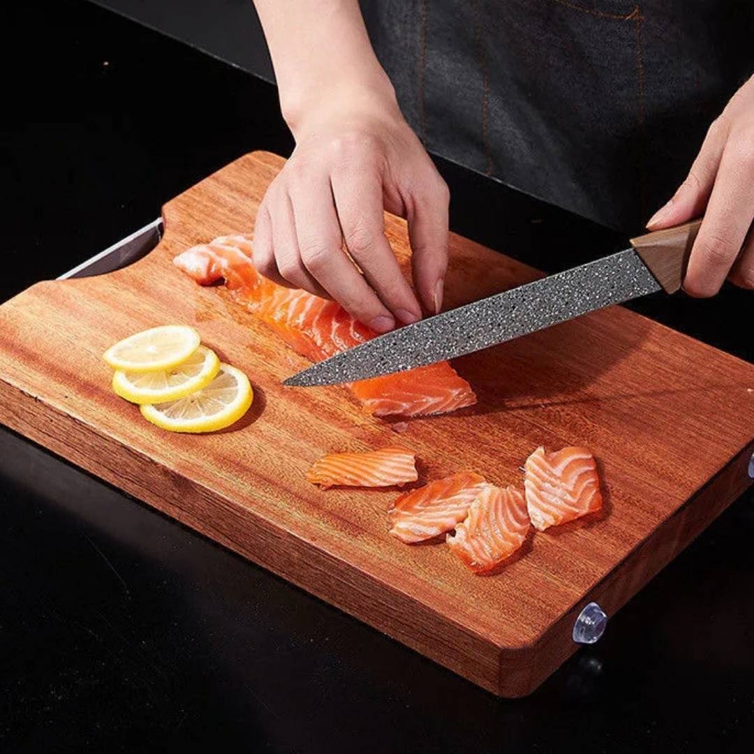 Solid Wood Cutting Board – Durable and Multipurpose Acacia Chopping Board for Kitchen